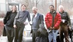Handout photo of John Prendergast, Eric Reeves, Brian D’Silva, Ted Dagne and Roger&nbsp;Miller