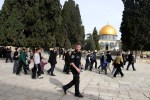 Israeli police and Jewish settlers entered the Al-Aqsa mosque compound in Jerusalemâ??s Old&nbsp;City