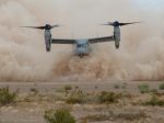 V-22 Osprey in&nbsp;dust